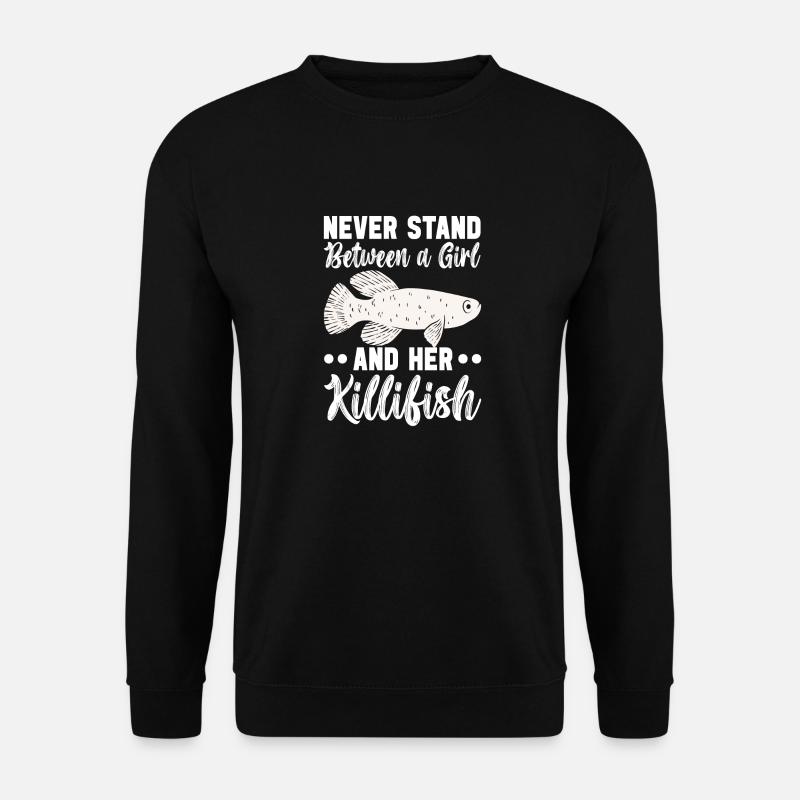 Killifisch Aquarium Fish Lovers - Unisex Sweatshirt - black