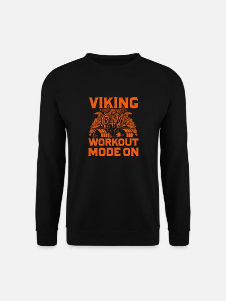 Mode d’entraînement Viking activé - Sweat-shirt Unisexe - noir