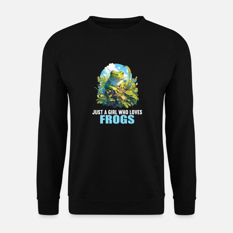 Frog Frogs - Unisex Sweatshirt - black