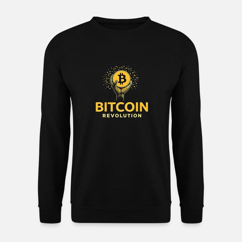 Bitcoin Revolution - Unisex Pullover - Schwarz