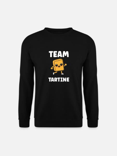 Tartine - Sweat-shirt Unisexe - noir
