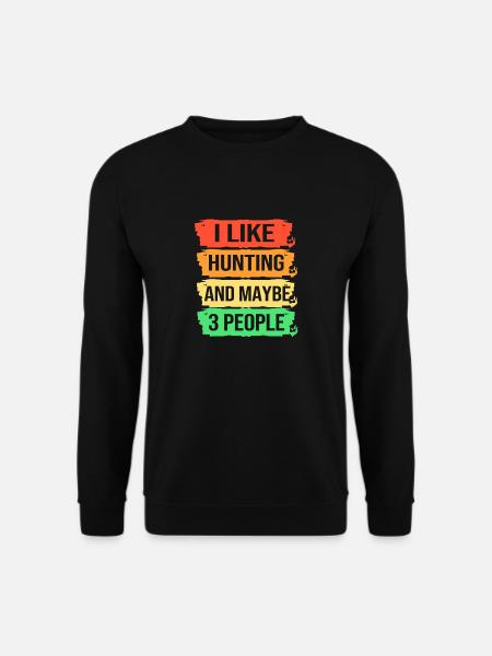 Hunter Hunt - Unisex Sweatshirt - black