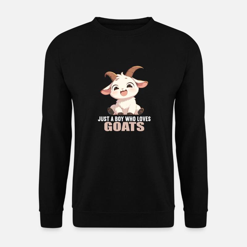 Chèvres chèvre - Sweat-shirt Unisexe - noir