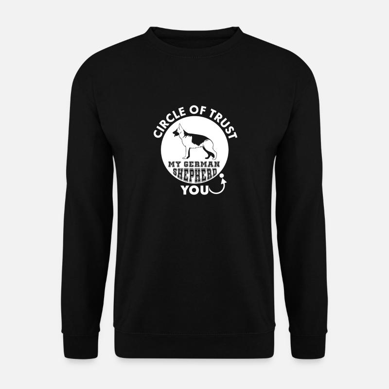Circle Of Trust German Shepherd - Unisex Sweatshirt - black