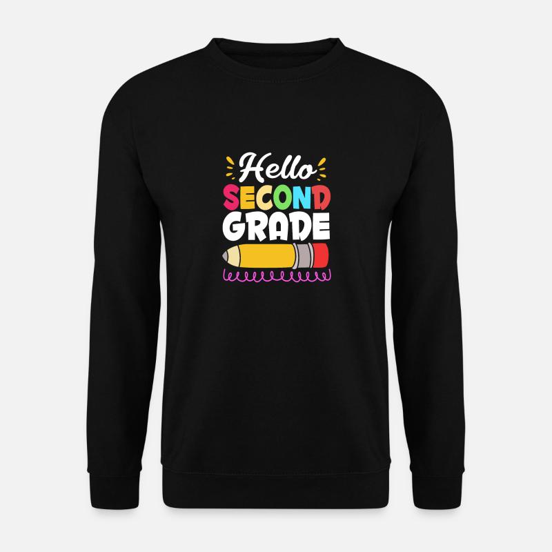 2nd Grade - Unisex Sweatshirt - black