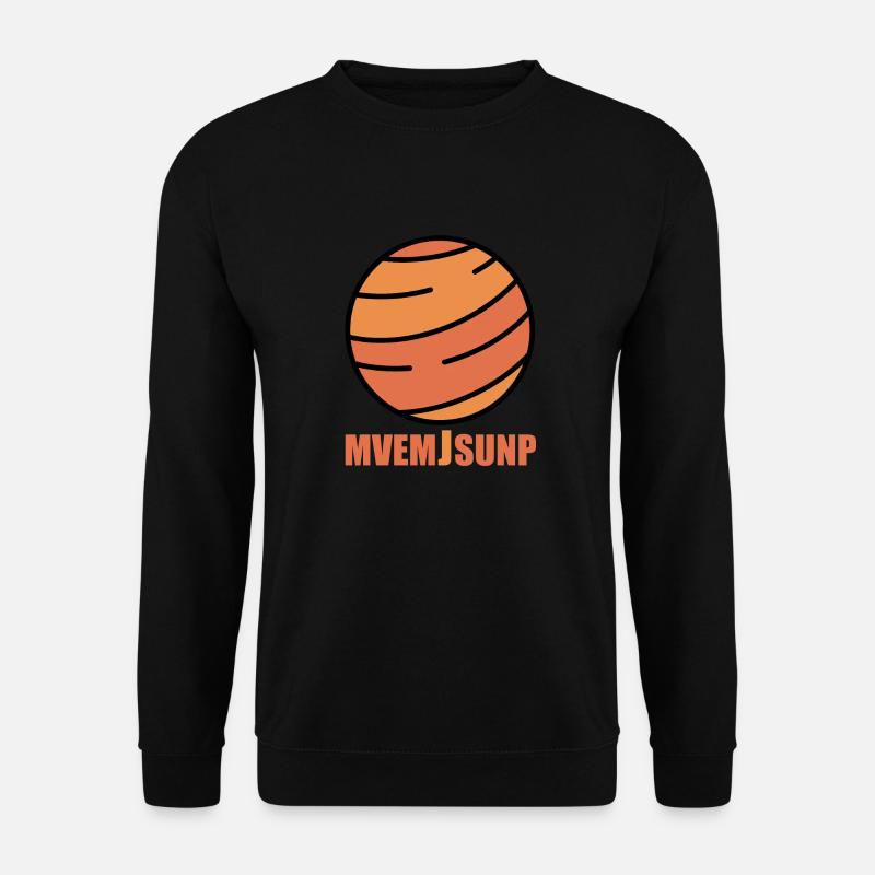 Planet "Jupiter" Shirt für Astrologie - Unisex Pullover - Schwarz
