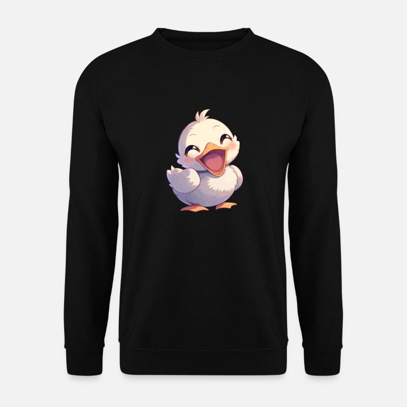 Gänse Gans - Unisex Pullover - Schwarz
