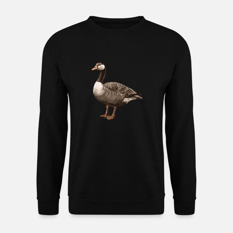 Gänse Gans - Unisex Pullover - Schwarz