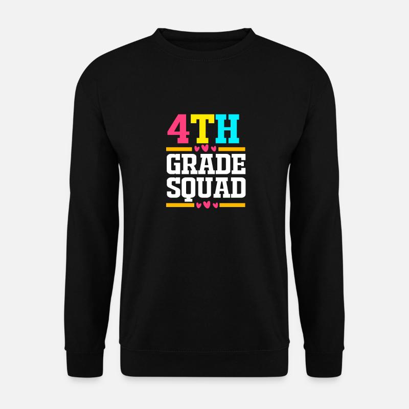 4th Grade - Unisex Sweatshirt - black