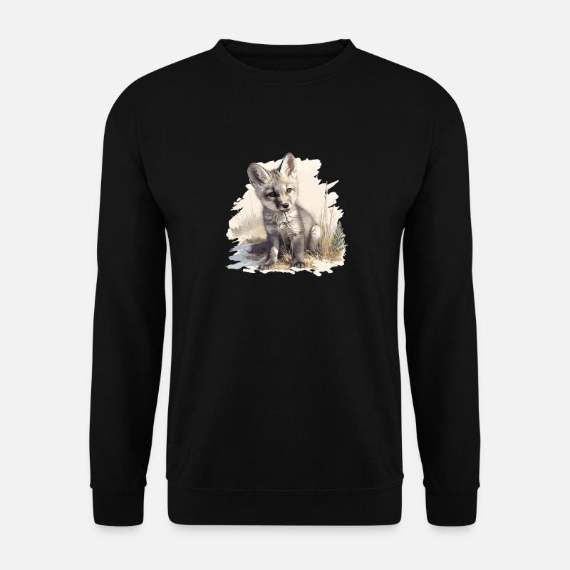 Gray Foxes Gray Fox - Unisex Sweatshirt - black