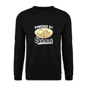 Pelmeni Cuisine russe - Sweat-shirt Unisexe - noir - Devant - Alina (178cm) & Michal (187cm)