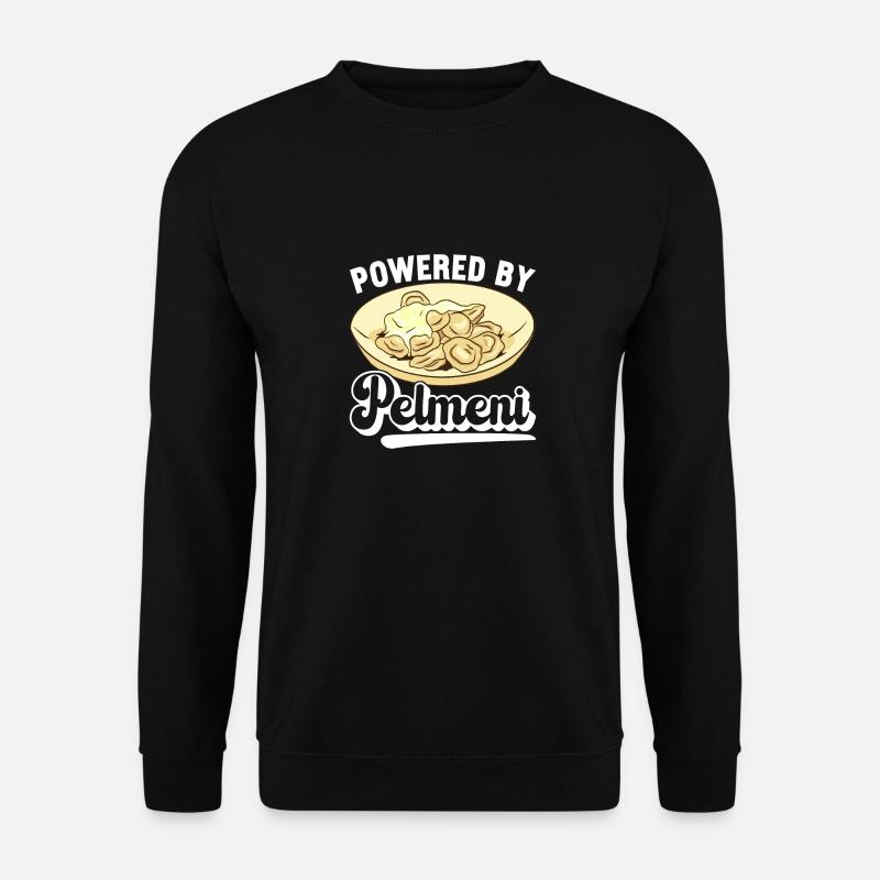 Pelmeni Russische Küche - Unisex Pullover - Schwarz