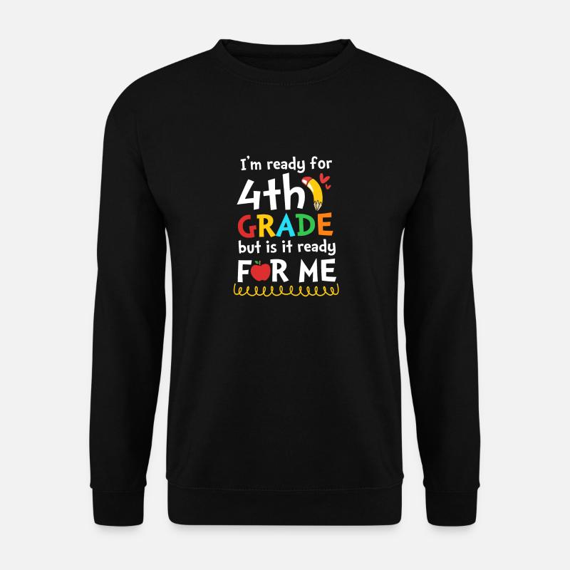 4th Grade - Unisex Sweatshirt - black