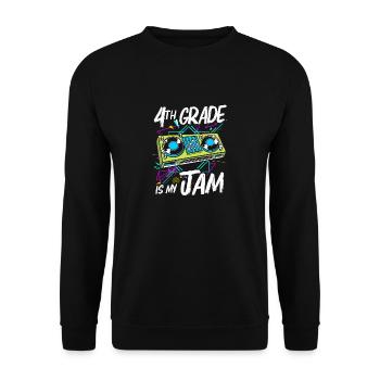 4e année - Sweat-shirt Unisexe - noir - Devant - Alina (178cm) & Michal (187cm)