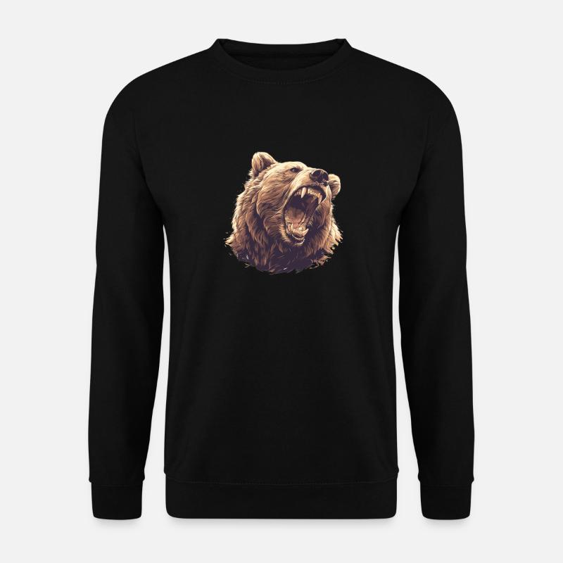 grizzly bears Grizzly bear - Unisex Sweatshirt - black