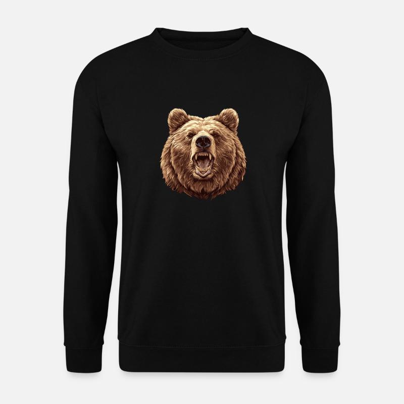 grizzly bears Grizzly bear - Unisex Sweatshirt - black