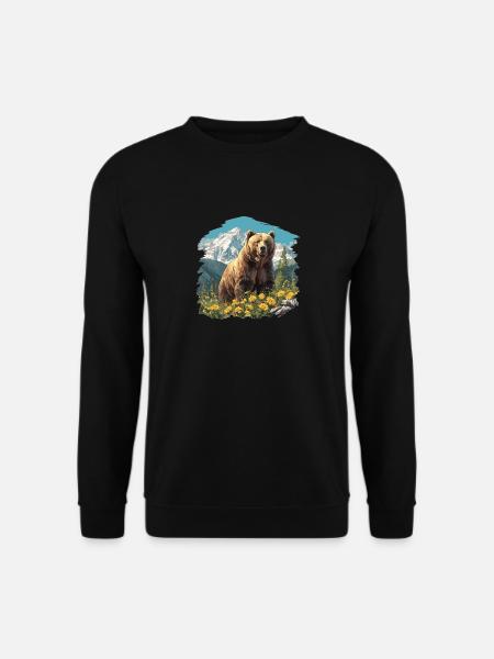 grizzly bears Grizzly bear - Unisex Sweatshirt - black