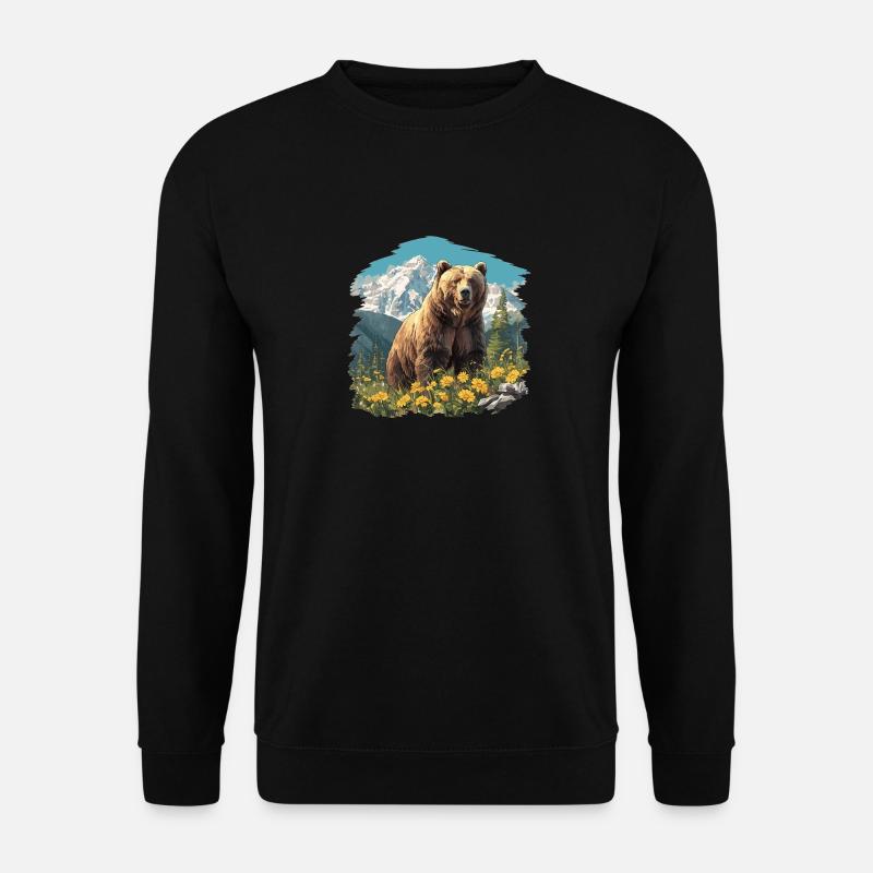 grizzly bears Grizzly bear - Unisex Sweatshirt - black
