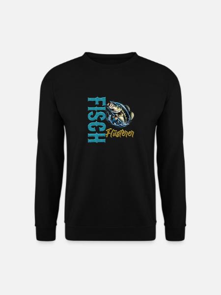 Angler Outfit Angeln Hobby - Unisex Pullover - Schwarz