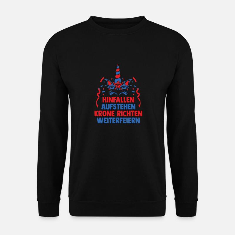 Costume de carnaval Carnaval - Sweat-shirt Unisexe - noir