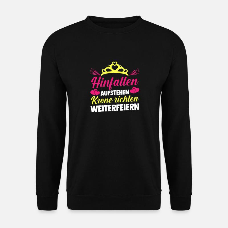 Costume de carnaval Carnaval - Sweat-shirt Unisexe - noir