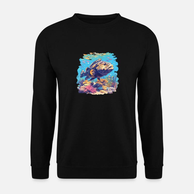 groupers grouper - Unisex Sweatshirt - black