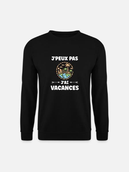 Reise Humor Urlaub - Unisex Pullover - Schwarz