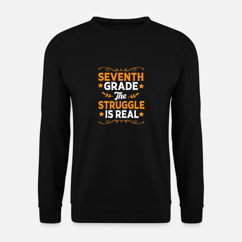 7th Grade - Unisex Sweatshirt - black