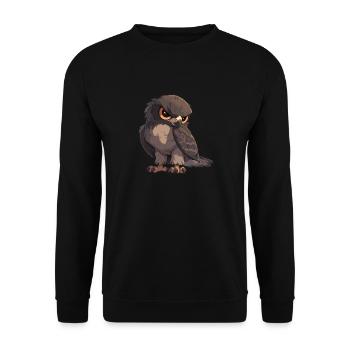 falcon falcon - Unisex Sweatshirt - black - Front - Alina (178cm) & Michal (187cm)