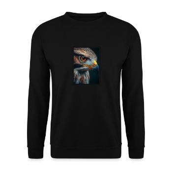 Falcon Falcon - Unisex Sweatshirt - black - Front - Alina (178cm) & Michal (187cm)