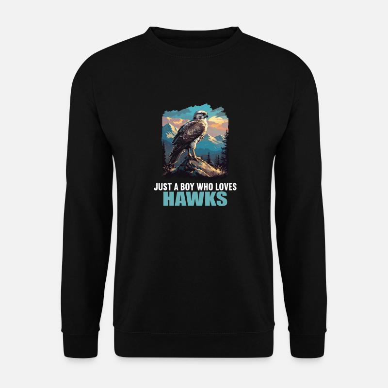 Falken Falke - Unisex Pullover - Schwarz