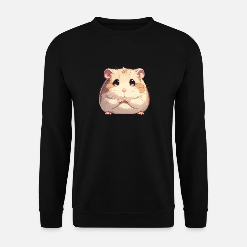 Hamster - Unisex Pullover - Schwarz