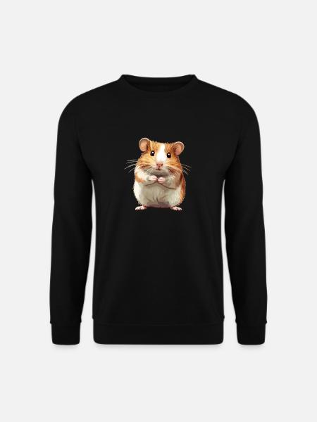 Hamster - Unisex Pullover - Schwarz