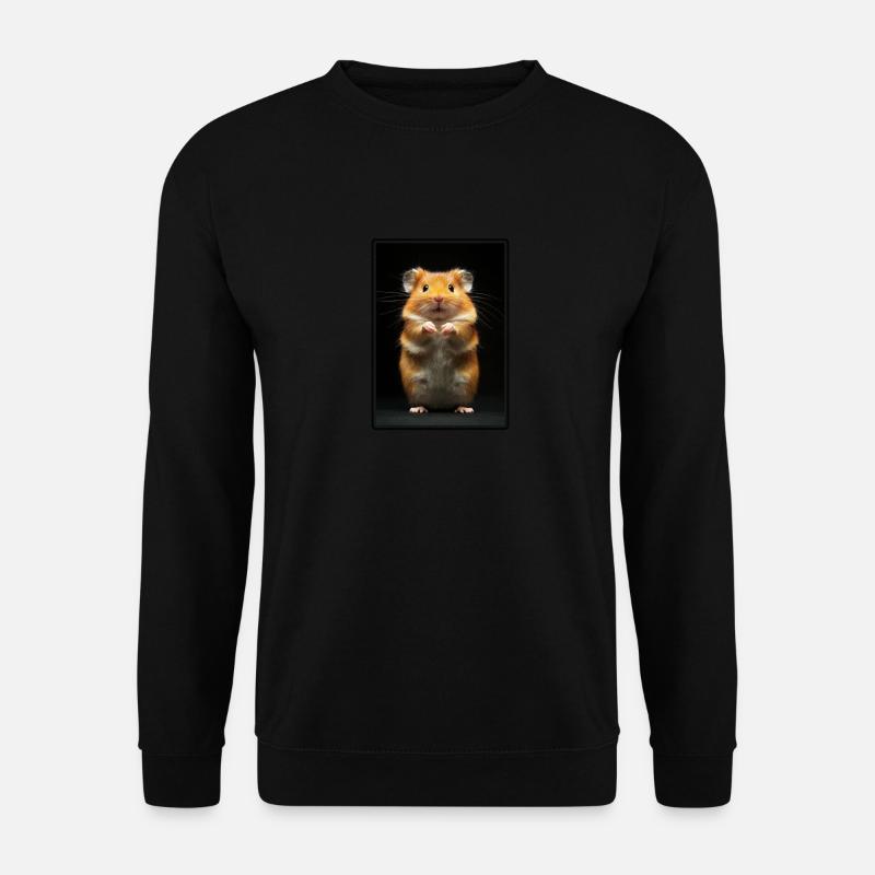 Hamster - Unisex Pullover - Schwarz