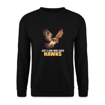 Falken Falke - Unisex Pullover - Schwarz - Vorne - Alina (178cm) & Michal (187cm)
