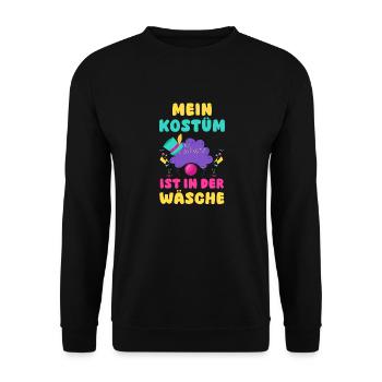 Carnival Costume Carnival - Unisex Sweatshirt - black - Front - Alina (178cm) & Michal (187cm)
