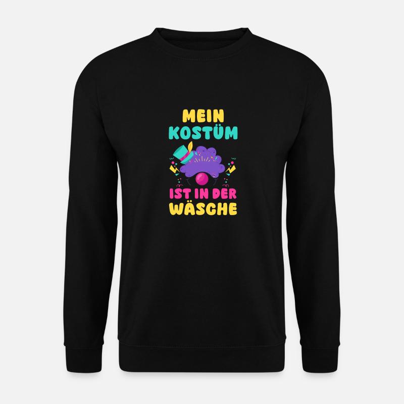 Costume de carnaval Carnaval - Sweat-shirt Unisexe - noir