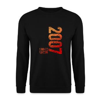18th Birthday Boy Girls Limited Edition 2007 - Unisex Sweatshirt - black - Front - Alina (178cm) & Michal (187cm)