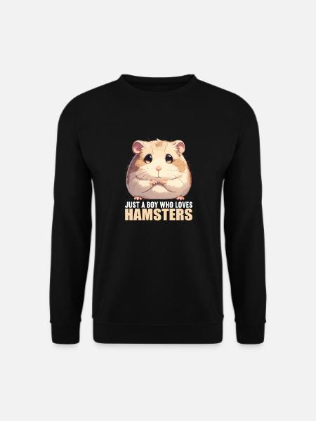 Hamster - Unisex Pullover - Schwarz