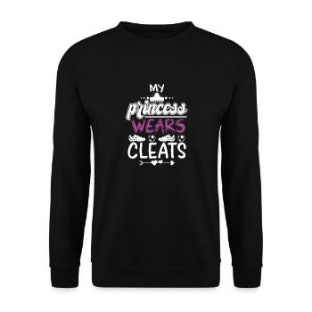 Princess - Unisex Pullover - Schwarz - Vorne - Alina (178cm) & Michal (187cm)