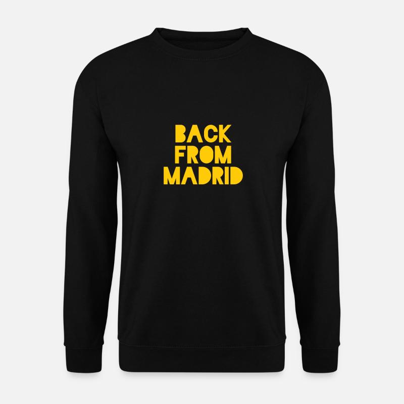 Souvenir Madrid - Unisex Pullover - Schwarz