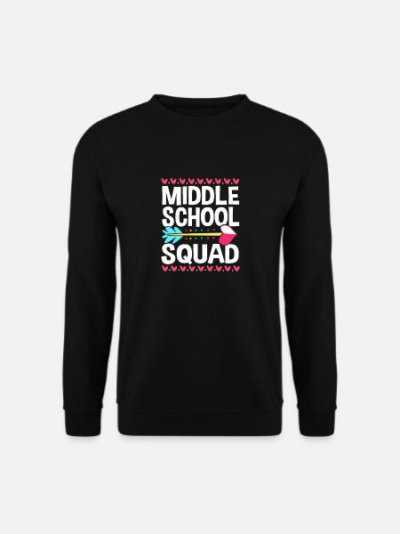 Middle School Teachers - Unisex Sweatshirt - black