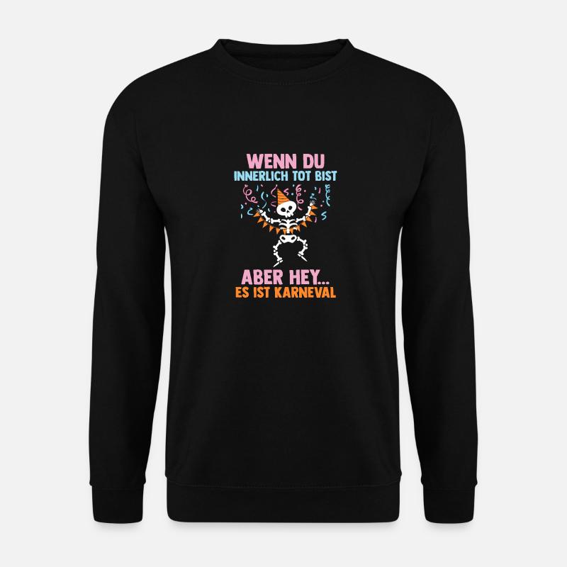 Carnival Costume Carnival - Unisex Sweatshirt - black