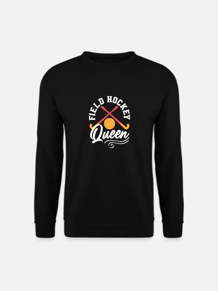 Field hockey player Queen Pride - Unisex Sweatshirt - black