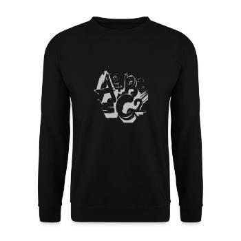 MATHEMATICS - Unisex Sweatshirt - black - Front - Alina (178cm) & Michal (187cm)