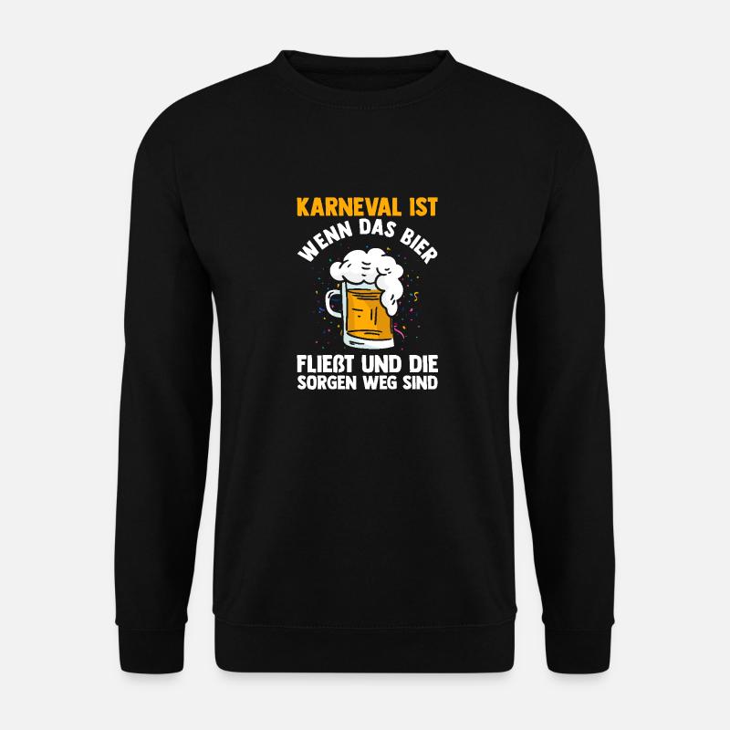 Costume de carnaval Carnaval - Sweat-shirt Unisexe - noir