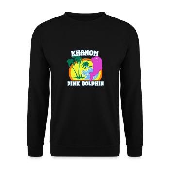 Armoire de vacances pour les vacances à Khanom en Thaïlande - Sweat-shirt Unisexe - noir - Devant - Alina (178cm) & Michal (187cm)
