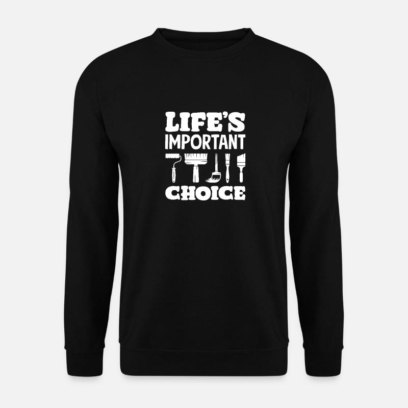 Vital Choice Painter Tools - Unisex Sweatshirt - black