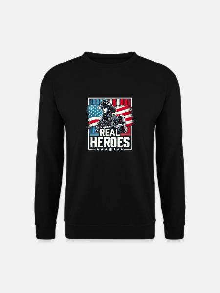 WILDFIRE - Unisex Sweatshirt - black