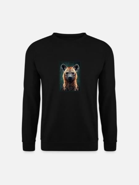 Hyänen Hyäne - Unisex Pullover - Schwarz